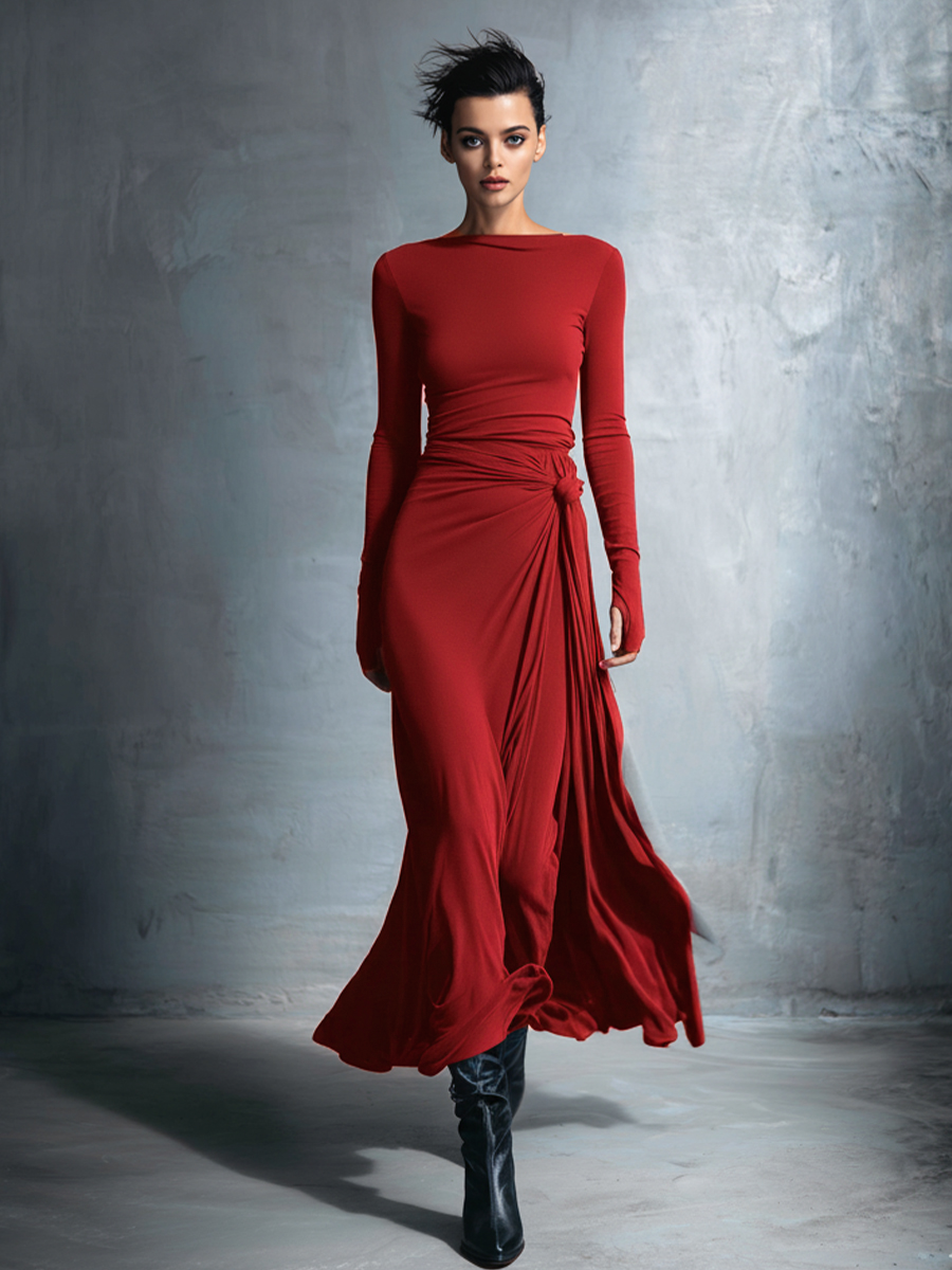 Renee™ Wrap Maxi Dress