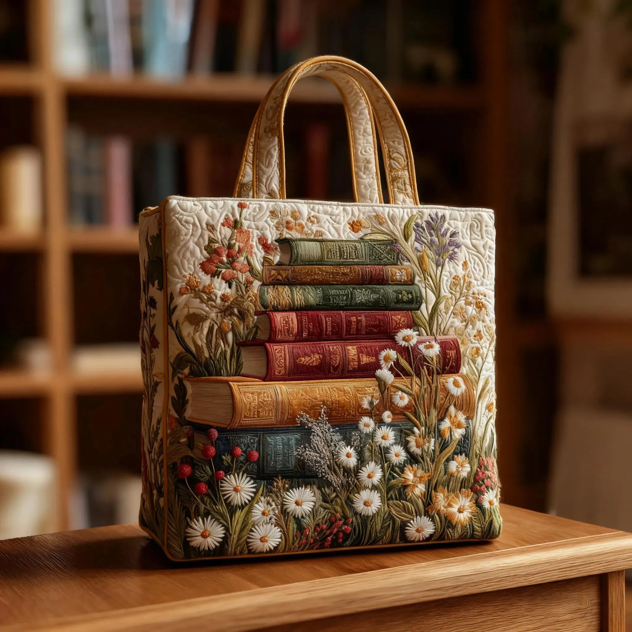 HANDMADE BAG - THE SECRET LIBRARY