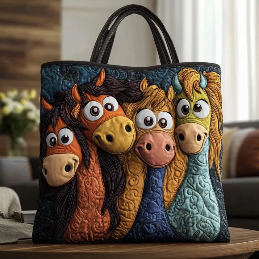 HANDMADE BAG - THE HAPPY PONIES