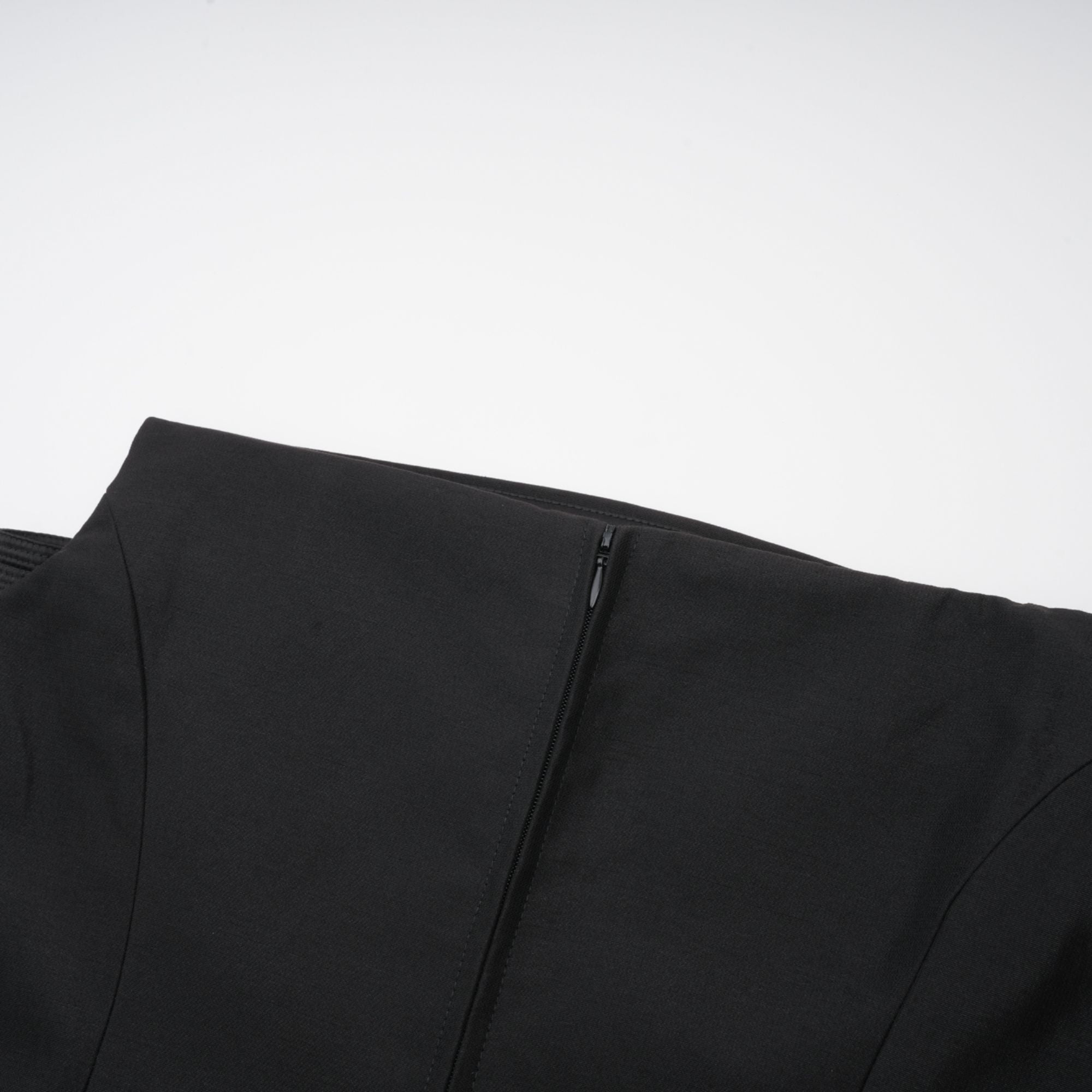 Margaux black top & skirt matching set