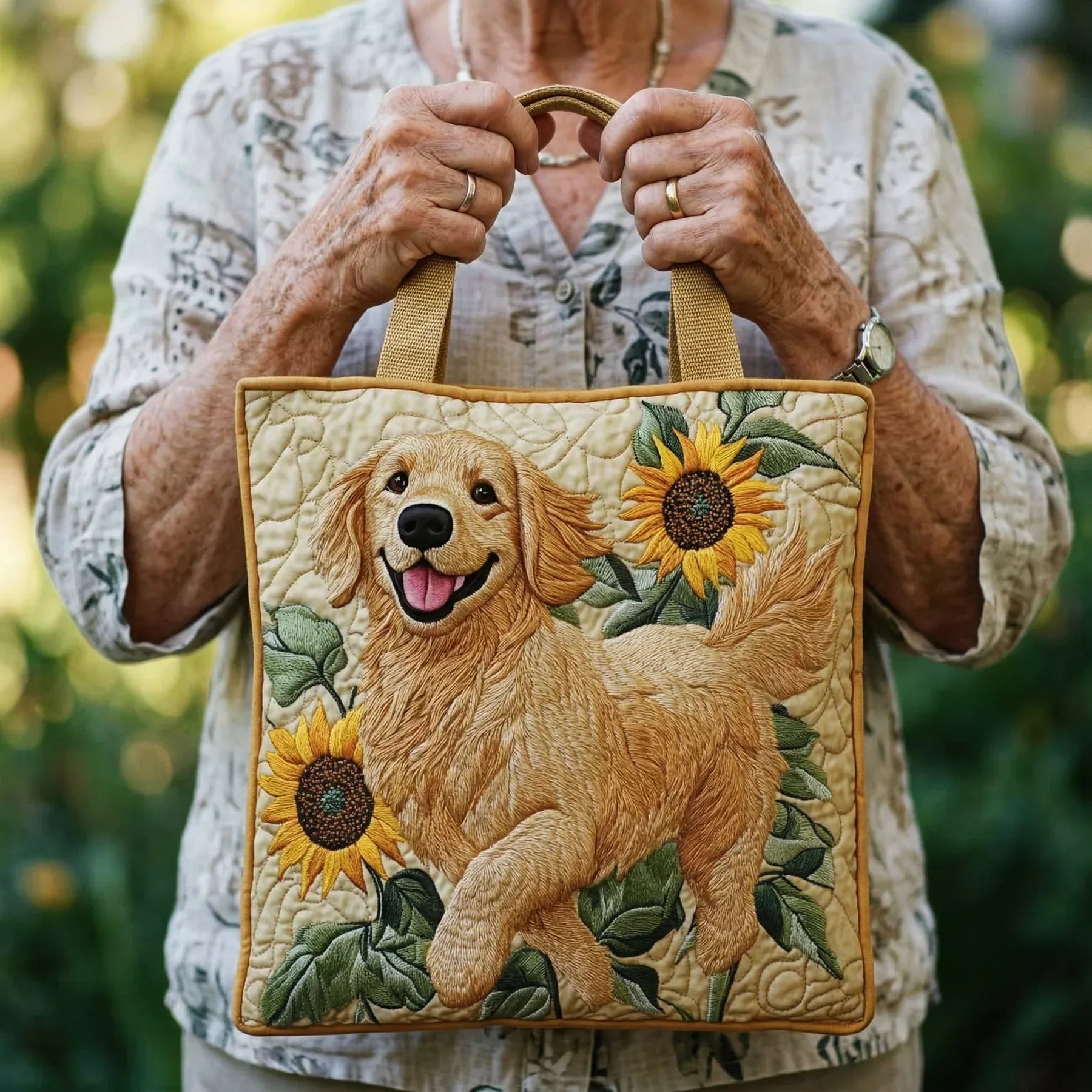 HANDMADE BAG - GOLDEN RETRIEVER