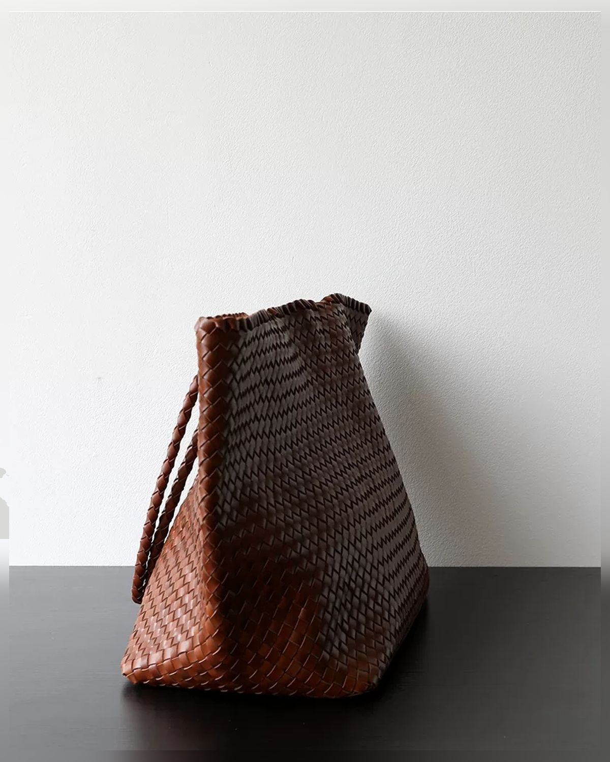 The Heritage Woven Leather Tote