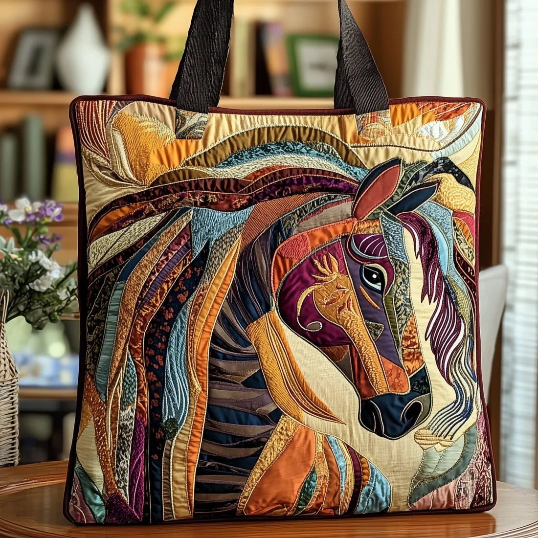 HANDMADE BAG - MOSAIC HORSE