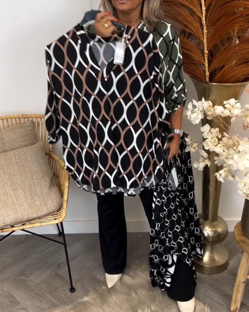 Meri™ Graphic Print Blouse