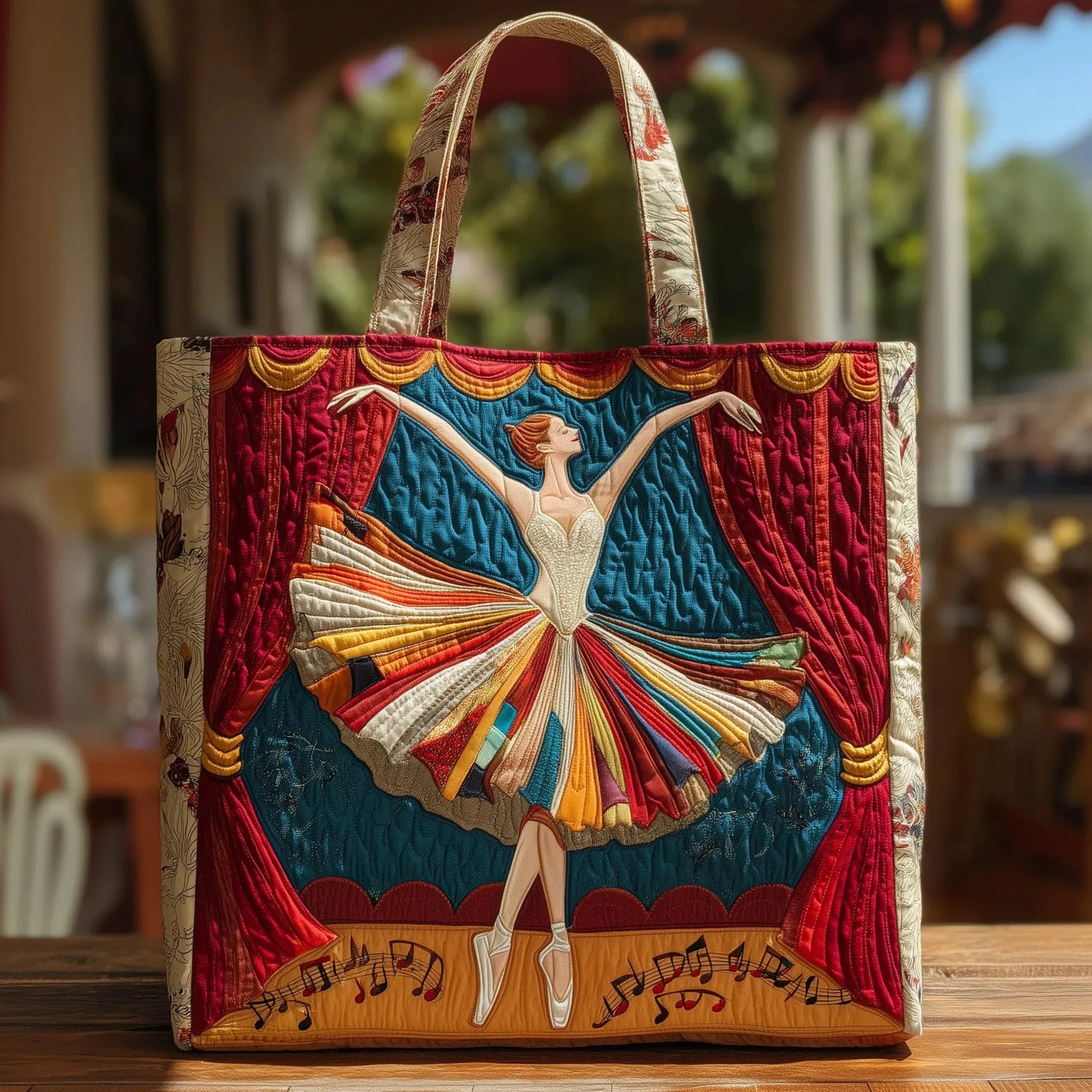 HANDMADE BAG - THE ELEGANT BALLERINA