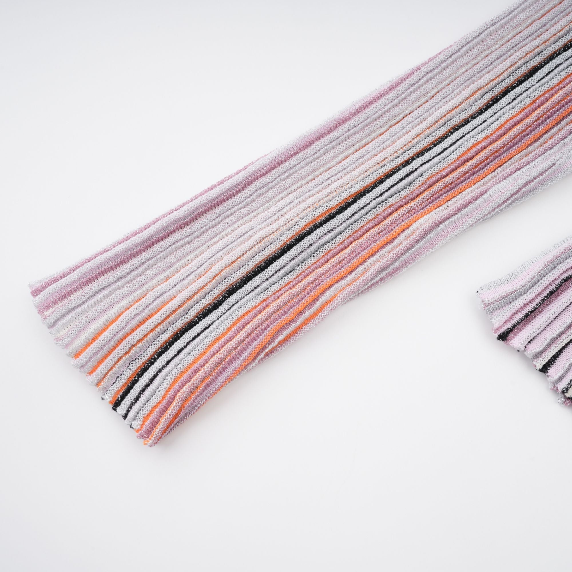 Aphrodite Neutral Glitter Pleated Knit Matching Set