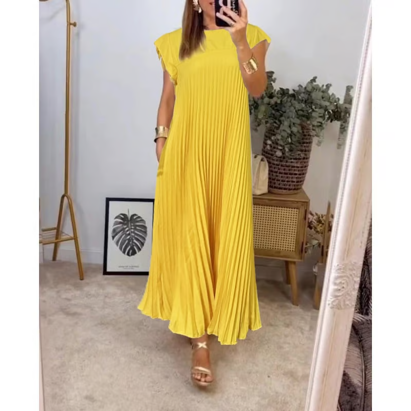Giselle™ Effortlessly Elegant Pleated Dress
