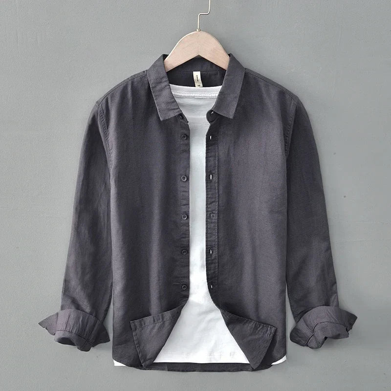 Clerc™ High-quality Linen Shirt