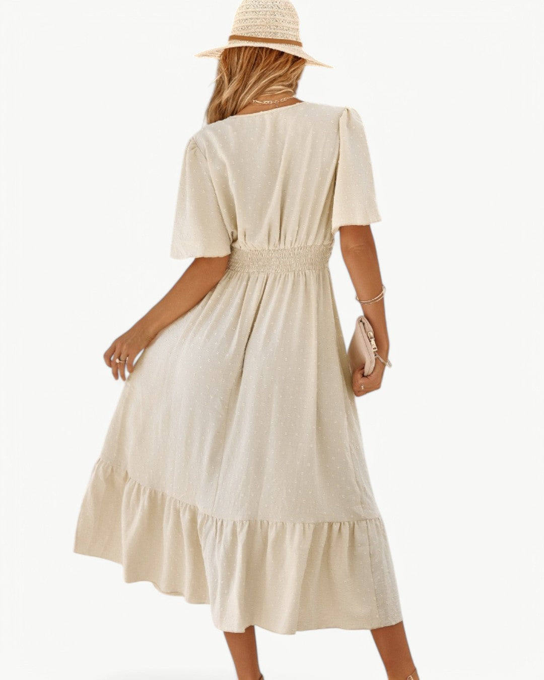 Rosita™ Elegant embroidered dress
