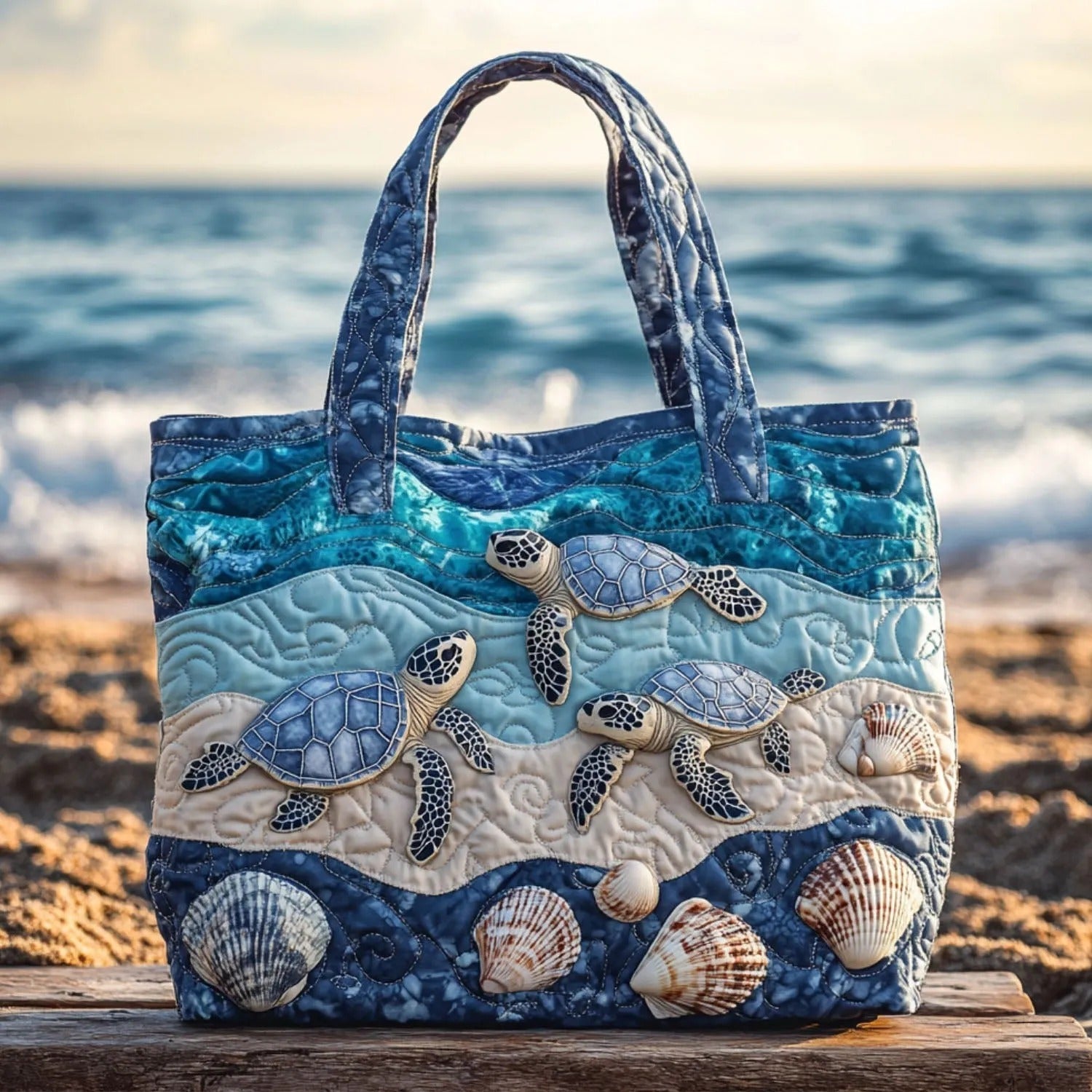 HANDMADE BAG - TURTLES