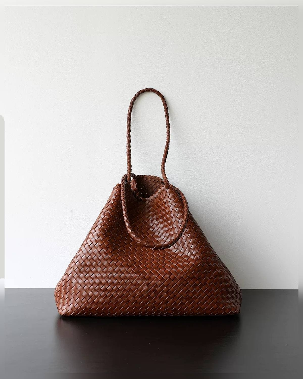 The Heritage Woven Leather Tote